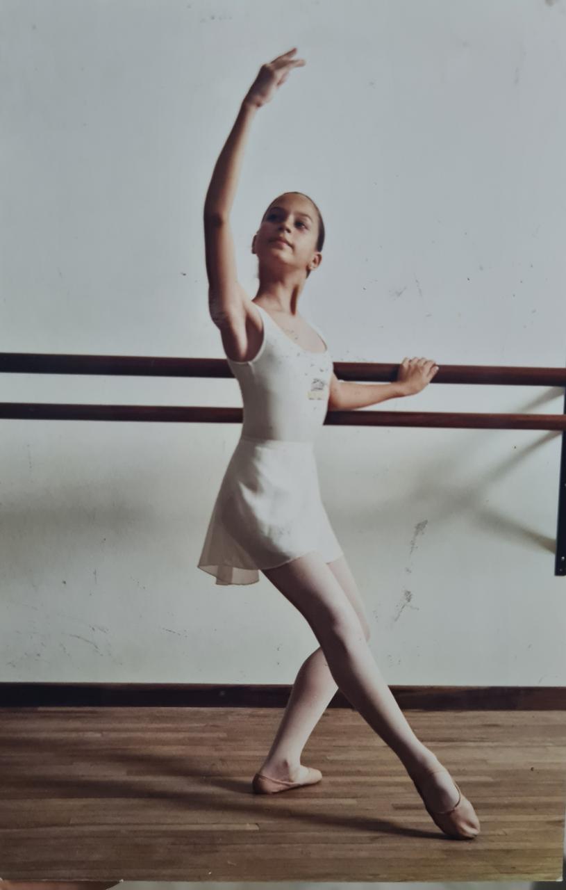 Mariana Oliveira durante su primer año en el Bolshoi