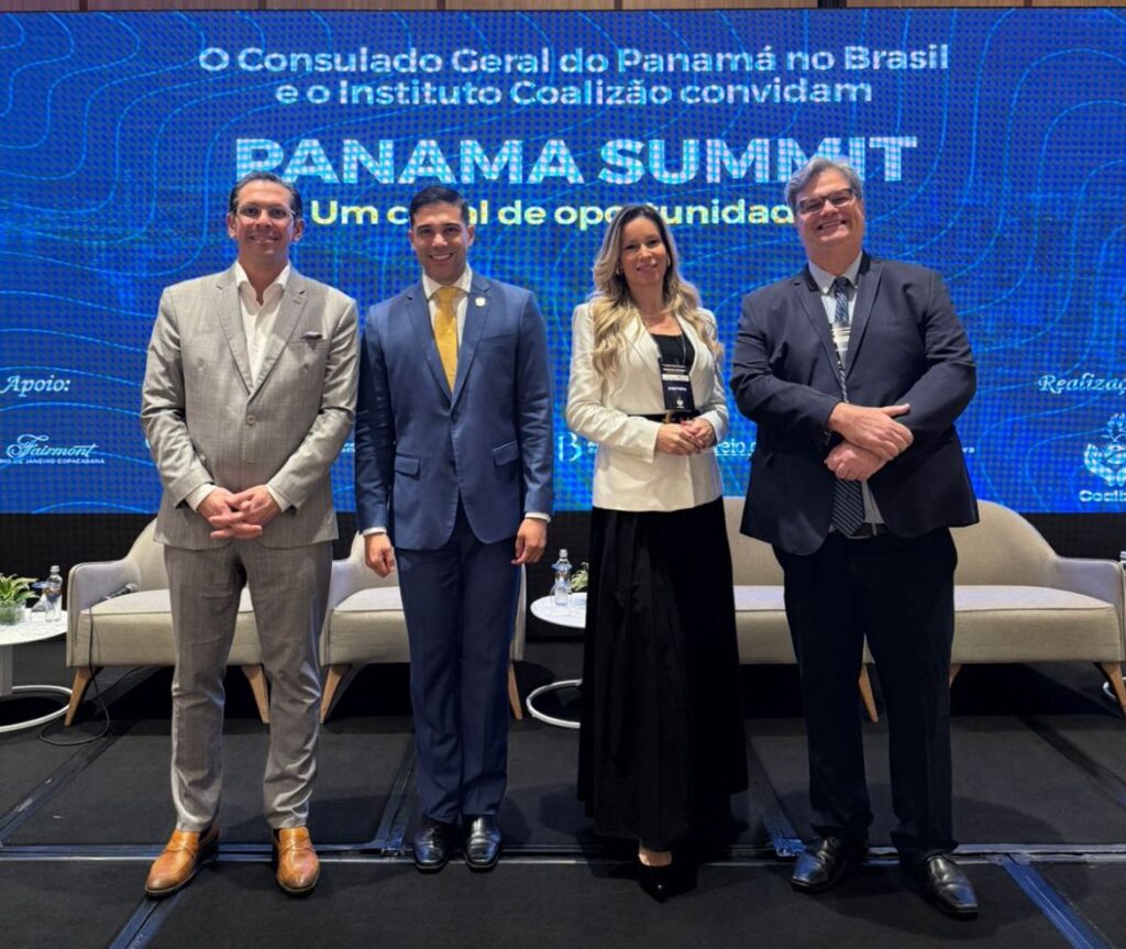 Coalizão Rio refuerza lazos entre Brasil y Panamá en el Panamá Summit 2025