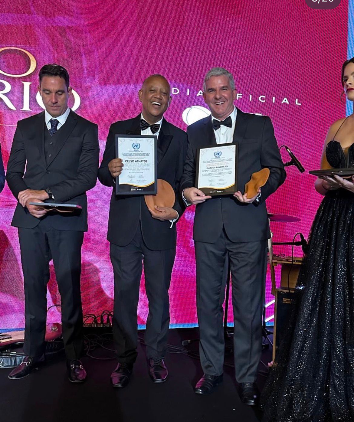 El Baile do Empresário reafirma el liderazgo del Instituto Coalizão Rio y celebra a figuras que inspiran el desarrollo del Estado